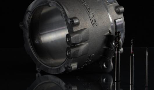 Motorgehäuse - additiv gefertigt // Wandstärke <1.5mm